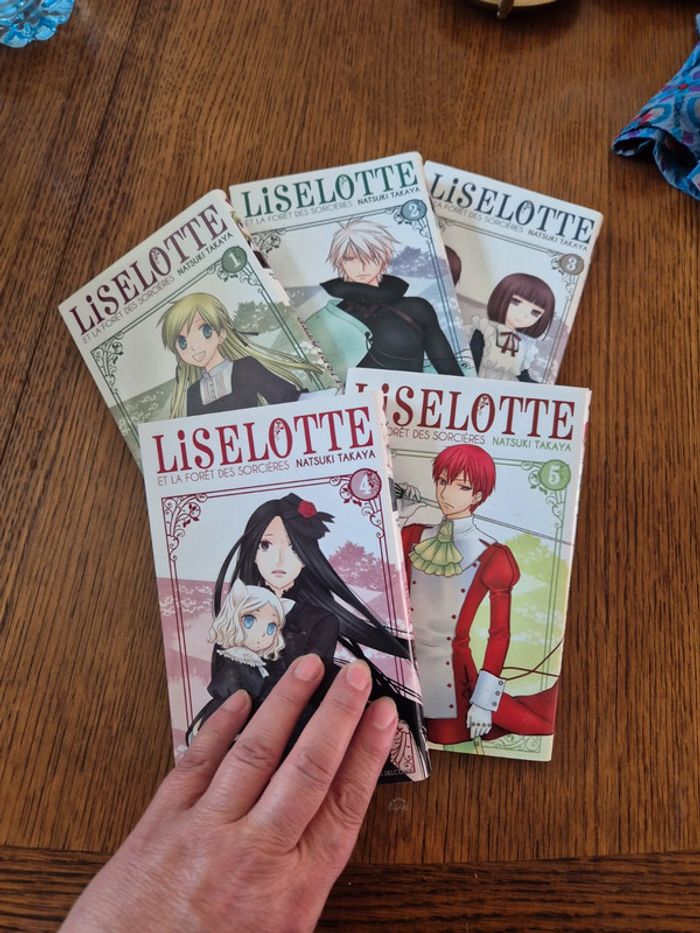 manga liselotte tome 1 à 5 - photo numéro 8