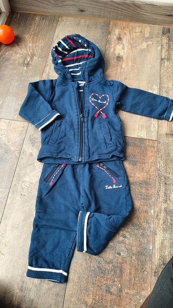 Ensemble  little marcel 6 mois 68 cm en très bon état 👌