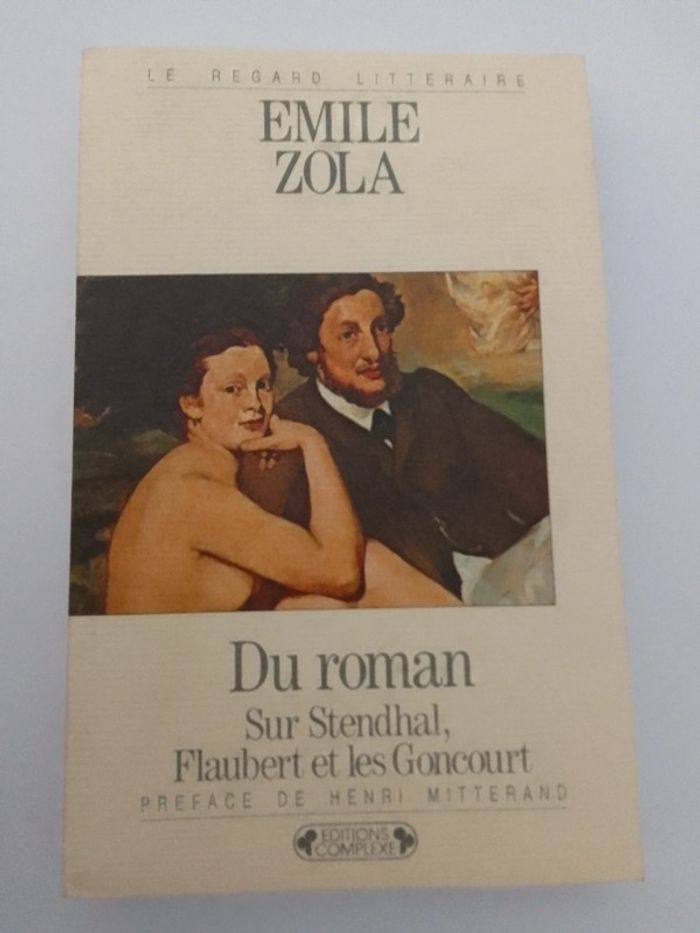 Emilie Zola 📚 Du roman sur Stendhal, Flaubert et les Goncourts - photo numéro 1