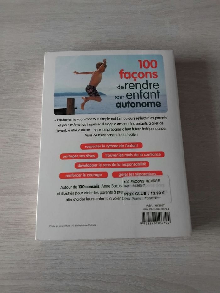 Livre "10 façons de rendre son enfant autonome - photo numéro 2