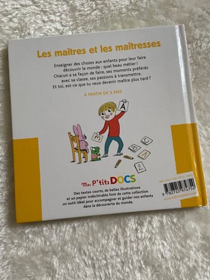Mes p’tits docs - Les maîtres et les maîtresses - photo numéro 4