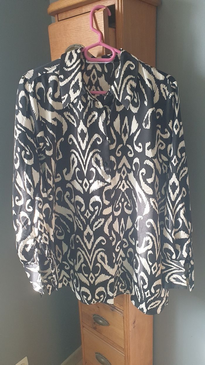 Longue chemise neuve mango