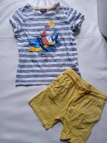 Ensemble été 🌅 garçon sergent major 5 ans