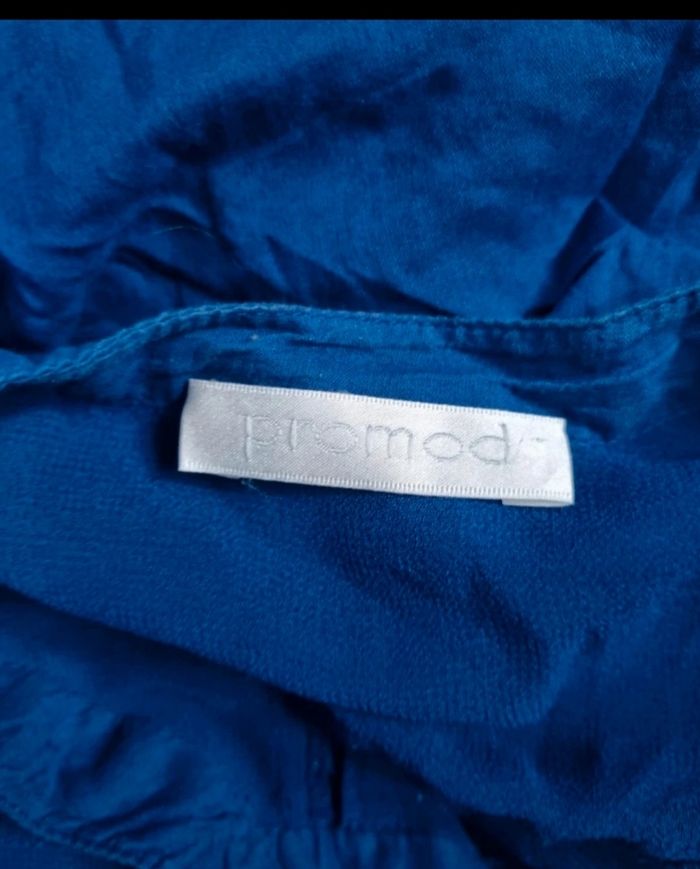 Tunique bleu à manches longues taille 38 - photo numéro 5