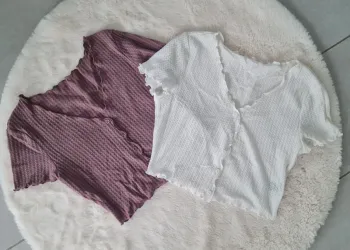 Lot de 2 croc top Shein