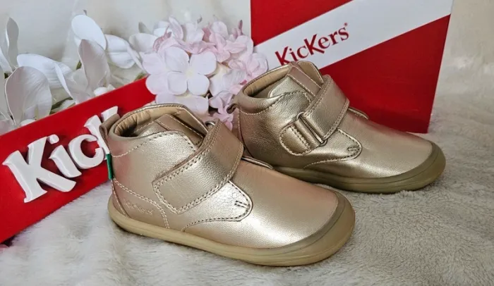 Bottes Bottines Cuir Scratch Semelle Flexible Kickers T22