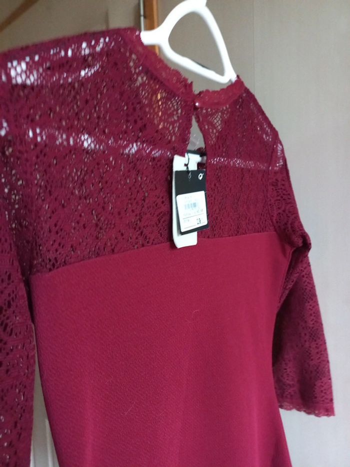 robe bordeaux - photo numéro 6