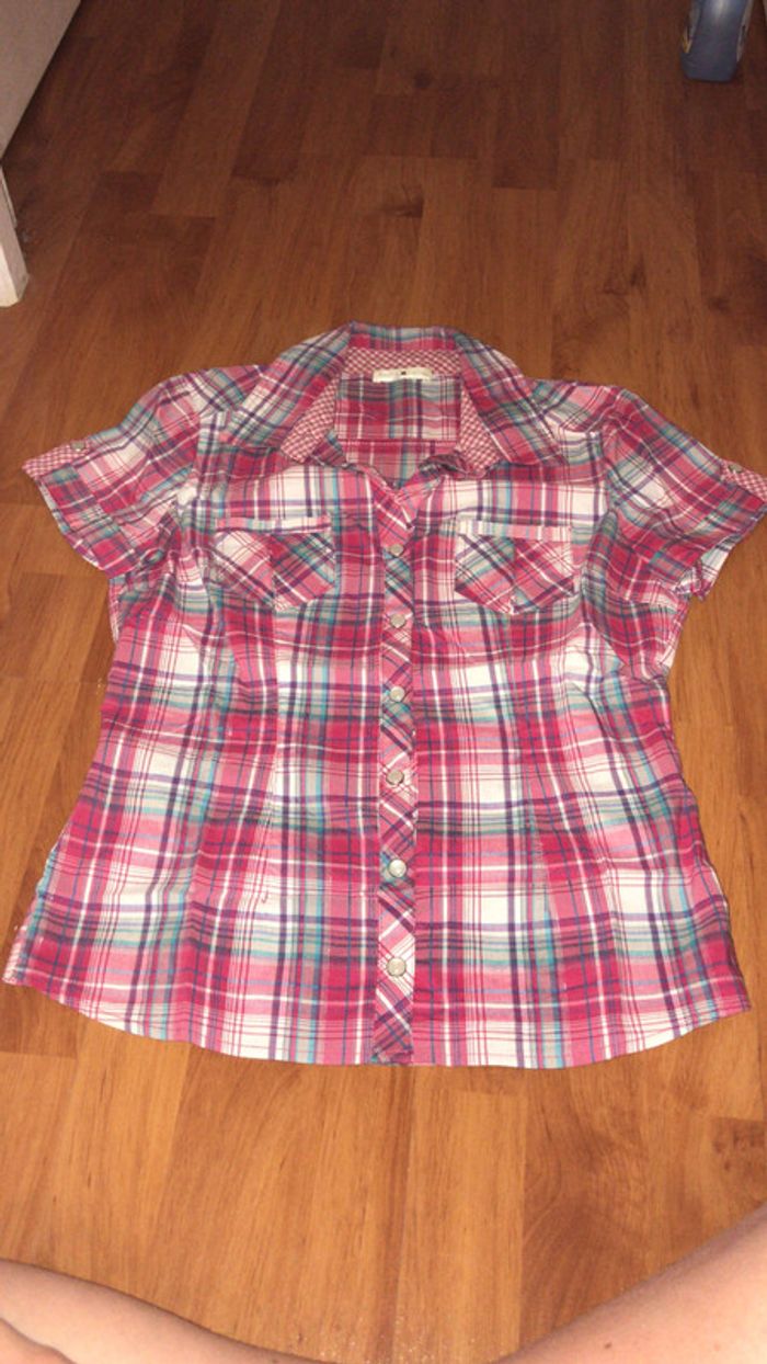 Chemise à carreaux taille 1 / S