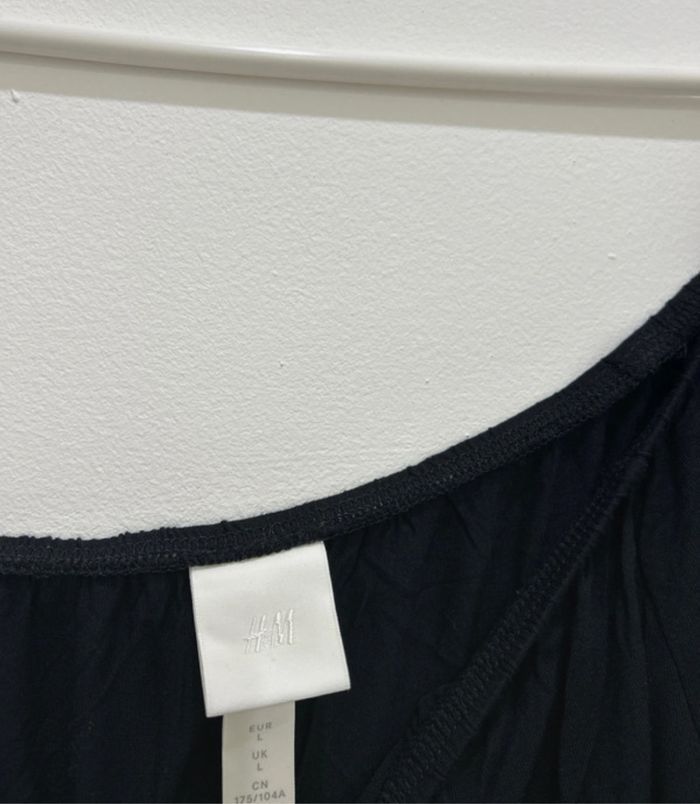 Crop Top H&M noir taille L - photo numéro 4