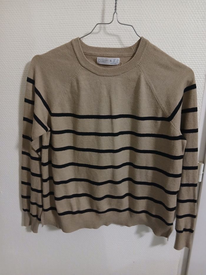 Pull femme taille 38/40 matiere polyster,viscose marque primark a rayures - photo numéro 8