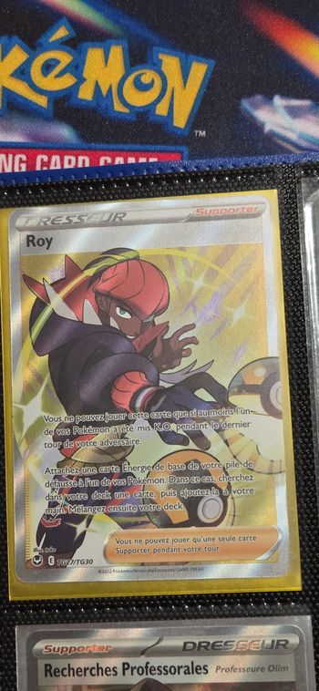 Carte Pokémon Roy TG27/TG30