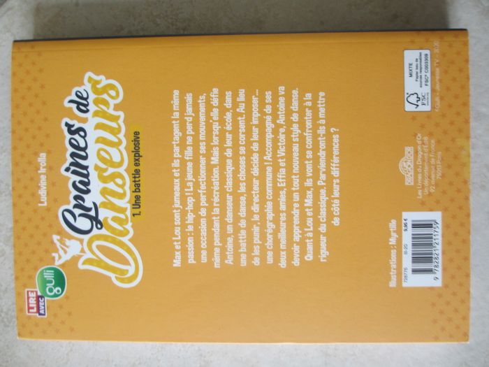 Livre enfant Graines de Danseurs - Tome 1 « Une battle explosive » - photo numéro 2