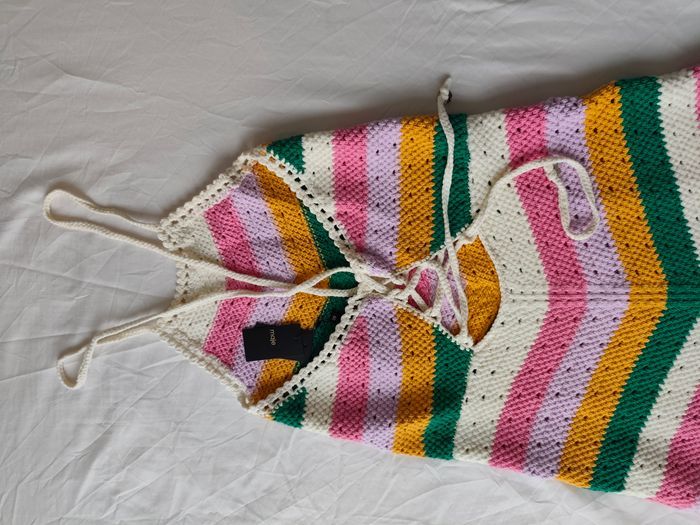 Robe en crochet Maje neuve - photo numéro 3
