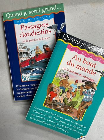 Lot livres Quand je serai grand
