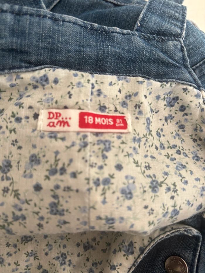 Robe en Jean Bleu DPAM – Taille 18 Mois - photo numéro 3