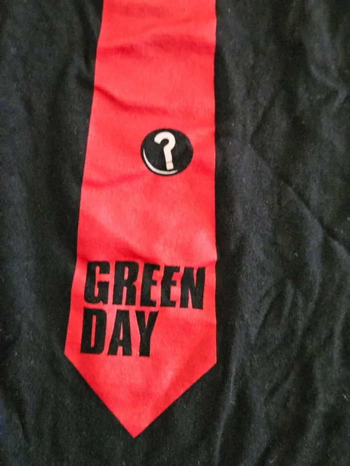 T-shirt green day - photo numéro 2
