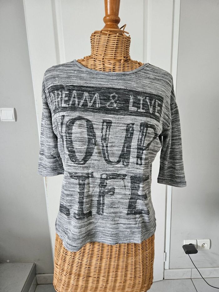 T-shirt femme kiabi xs chelo2 - photo numéro 2