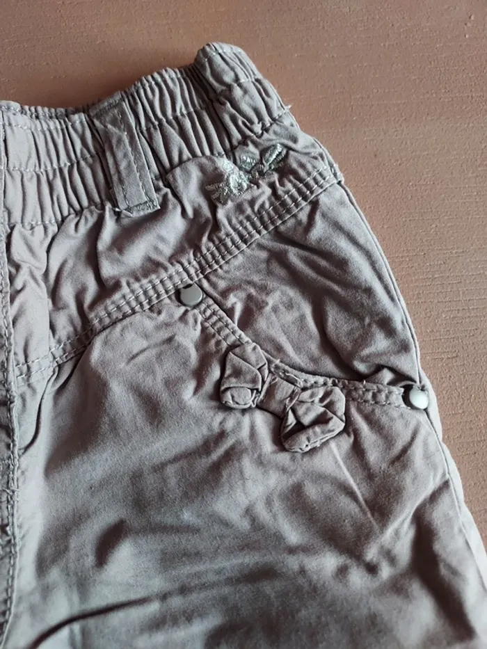 lot 3 pantalons fille 6 mois - photo numéro 4