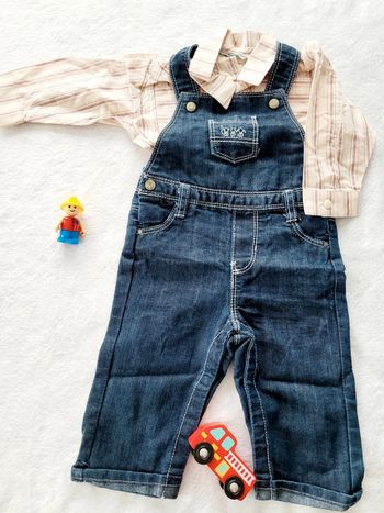 Salopette vendu avec chemise