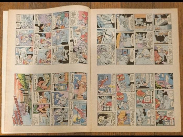 Ancien journal de mickey avec mini guide du chien à monter N°1918 de 1989 vintage - photo numéro 5