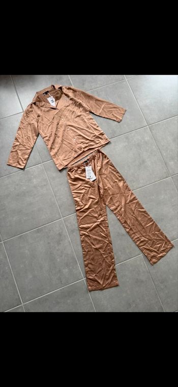 Ensemble pyjama satin femme taille 36