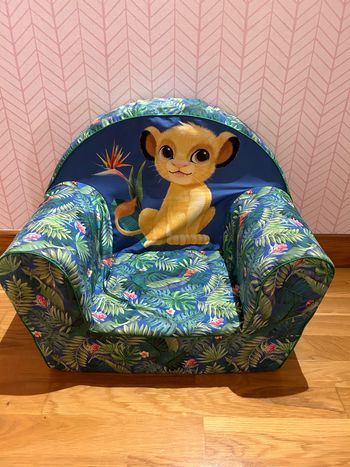 Fauteuil roi lion