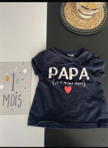 T-shirt 1mois