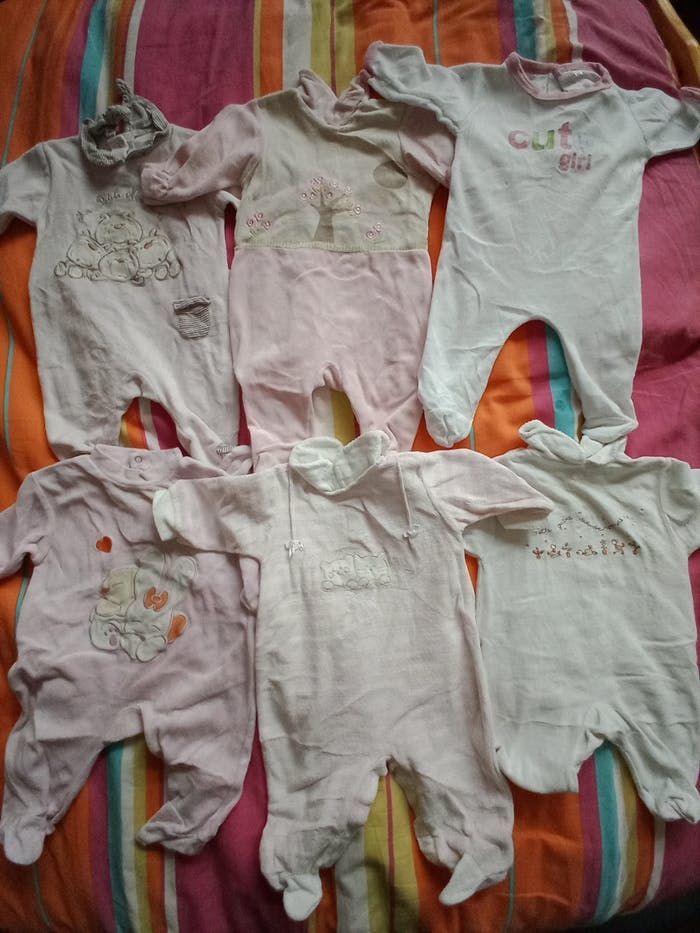 Lot de 6 pyjama. 3 mois