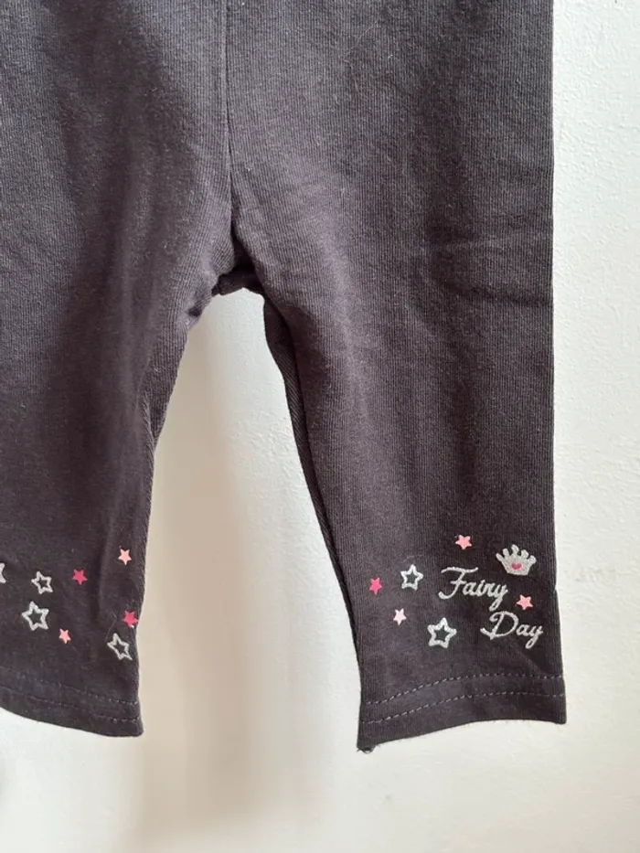 Ensemble rose et gris foncé thème fées 3 mois - photo numéro 10