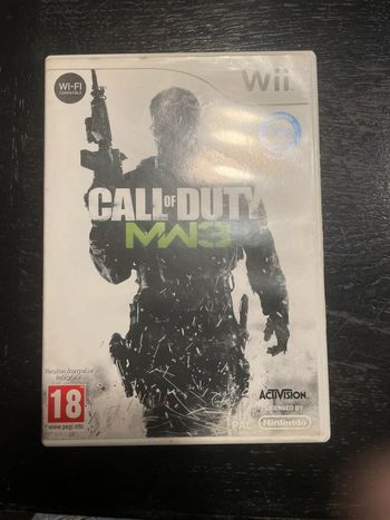 Jeu wii call of duty mw3
