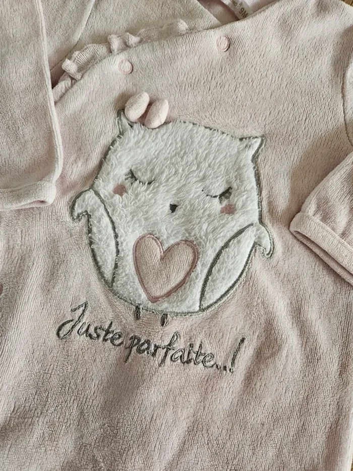 Pyjama velours 9 mois - photo numéro 4