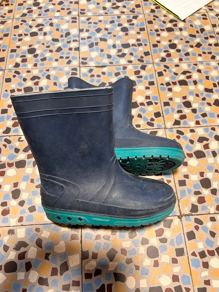 2 paires de Bottes 27 aigle et autre seules ou en lot - photo numéro 6