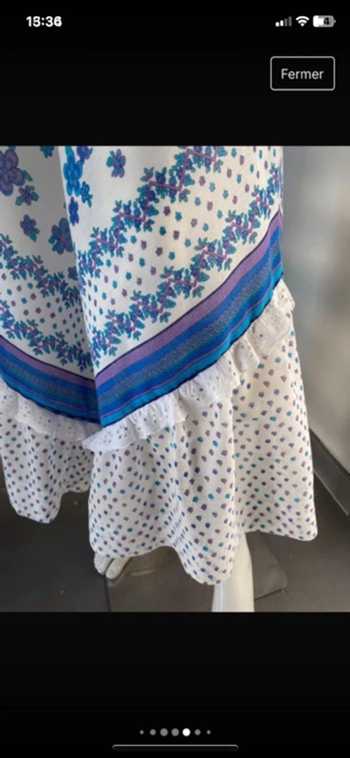 Robe longue de 1970 voir mensurations - photo numéro 3