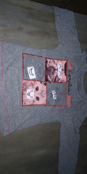 Tee shirt fille 5 ans