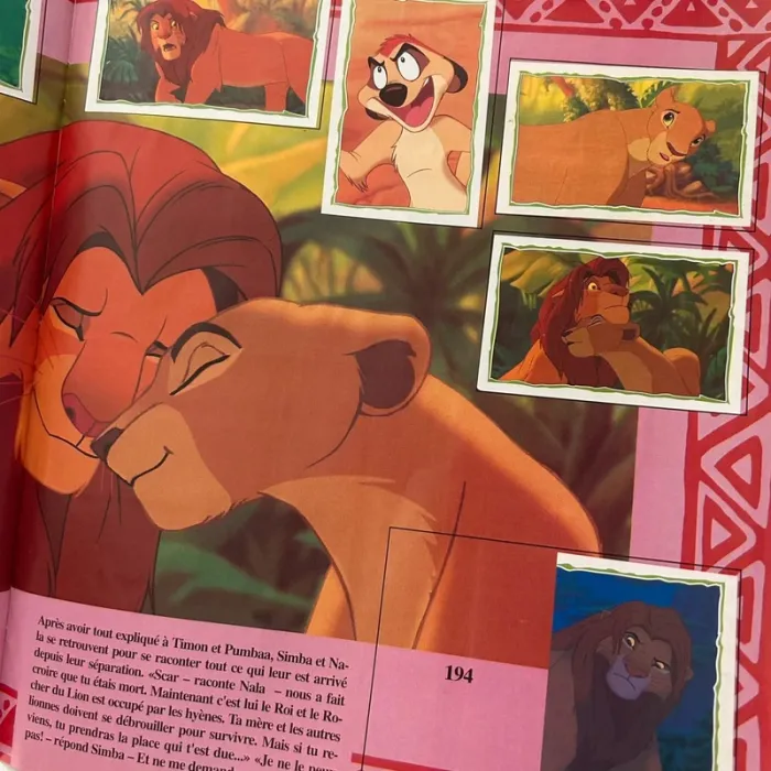 Album panini le roi lion vintage - photo numéro 11
