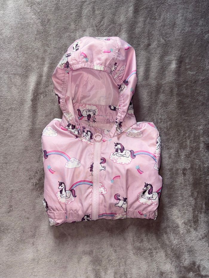 Imperméable rose licorne 🌈 – enfant taille 3 ans en très bon état - photo numéro 9