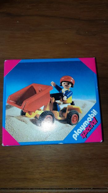 Playmobil 4600 enfant tractopelle