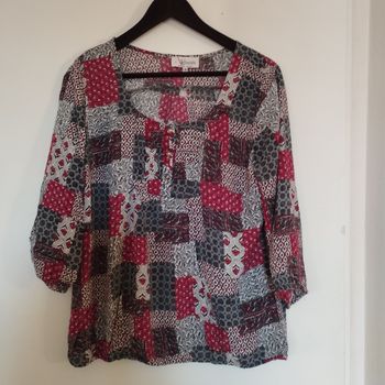 Blouse manches 3/4 T4 Armand Thierry