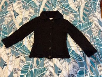 Gilet / Cardigan noir 1,2,3 - Taille 44/46