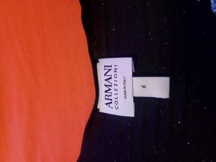Haut femme glitter T Shirt Armani Collezioni taille S - photo numéro 6