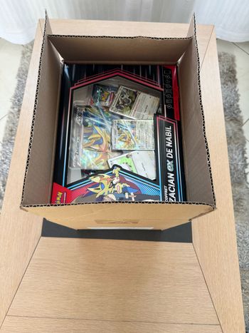 Pokémon Case de 6 Coffrets Zacian Ex de Nabil en français EV09 Neuf
