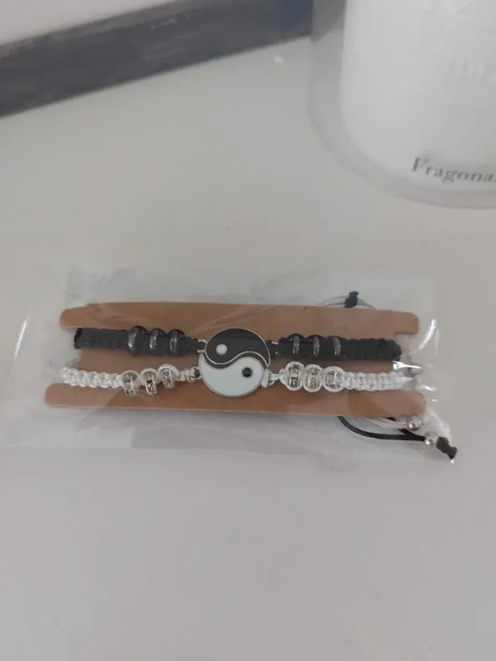 Duo bracelets yin et yang - photo numéro 4