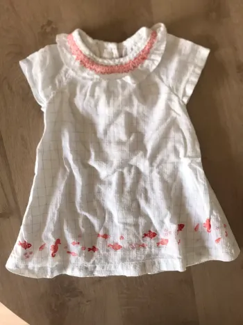 Robe manches courtes