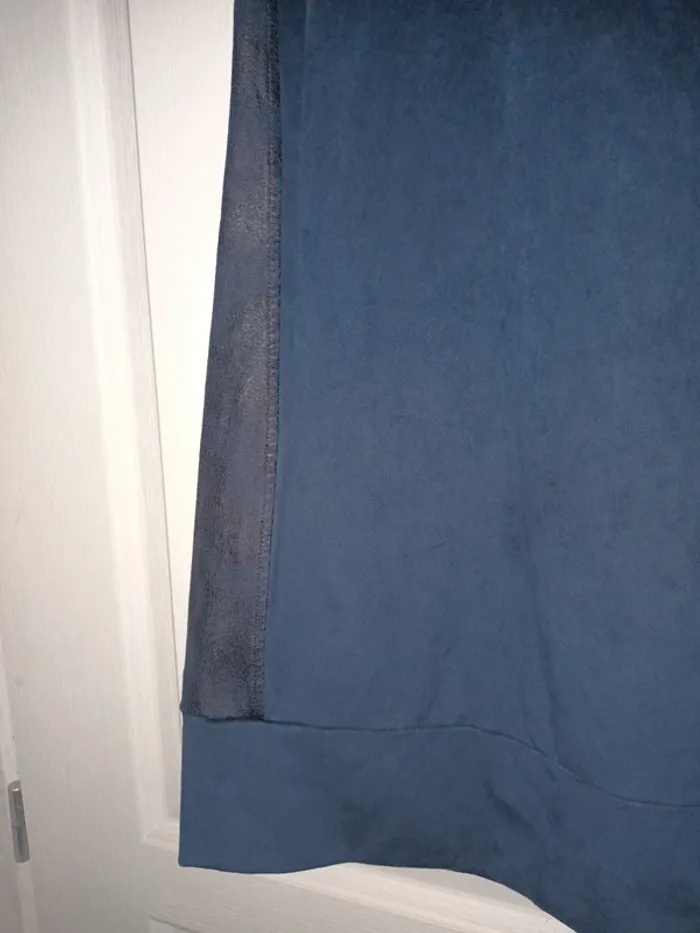Robe velour blue marine - photo numéro 2