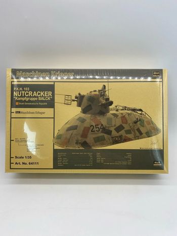 Maquette Hasegawa Maschienen Krieger Nutcracker Kampfgruppe balck