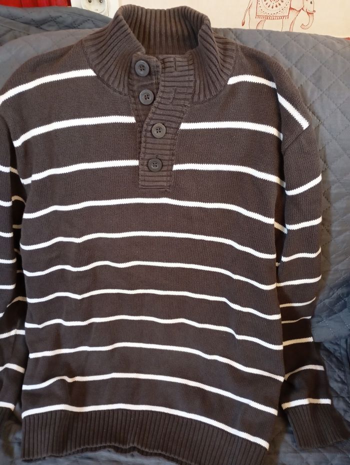 Pull rayé Xl