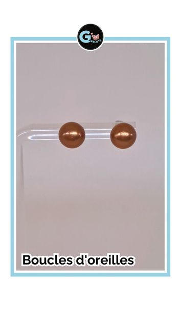 🦚Boucle d'oreilles