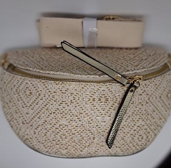 Sac Banane Neuve Beige Doré