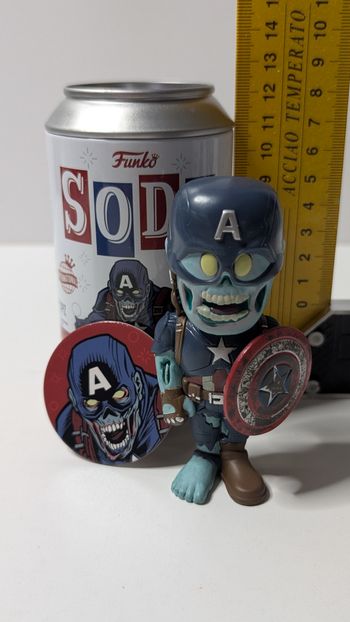 [Funko] Figurine Soda Zombie Captain America