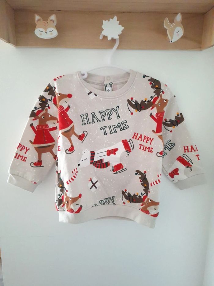 Pull de noel gemo 24 mois mixte